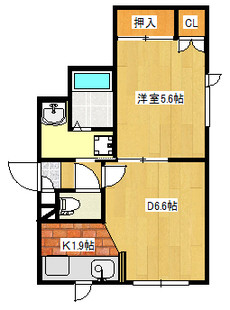 間取り図（102号室）