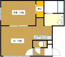 間取り図（101号室）